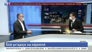 HOSŤ V ŠTÚDIU: J. Pálenčár o štátnom príspevku na nájom