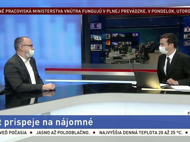 HOSŤ V ŠTÚDIU: J. Pálenčár o štátnom príspevku na nájom