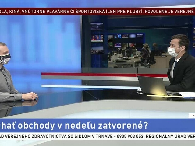 HOSŤ V ŠTÚDIU: analytik M. Vlachynský o zatvorených obchodoch