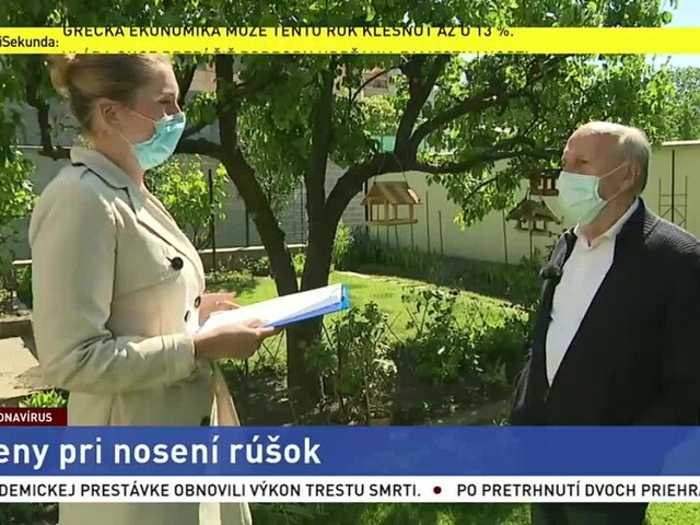 Virológ F. Čiampor o zmenách v nosení rúšok