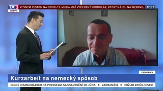 HOSŤ V ŠTÚDIU: Prognostik V. Baláž o kurzarbeite na nemecký spôsob