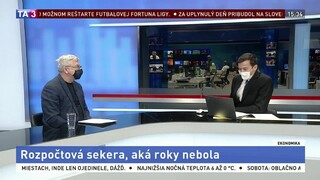 HOSŤ V ŠTÚDIU: I. Šramko o rozpočtovej sekere, aká roky nebola