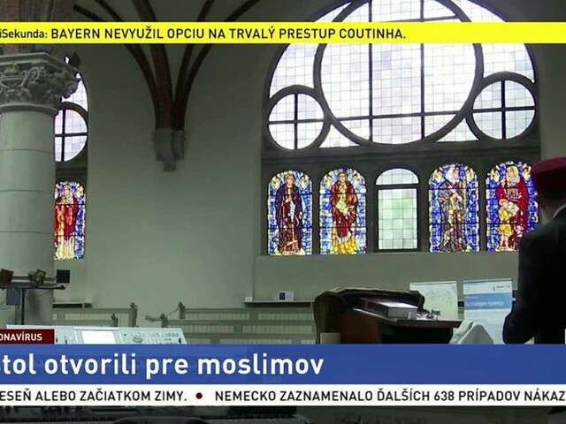 Evanjelický kostol poskytol moslimom priestor na modlenie