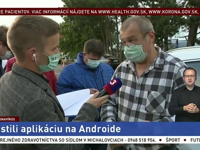 Redaktor P. Jager o spustení aplikácie a situácii na priechode Berg
