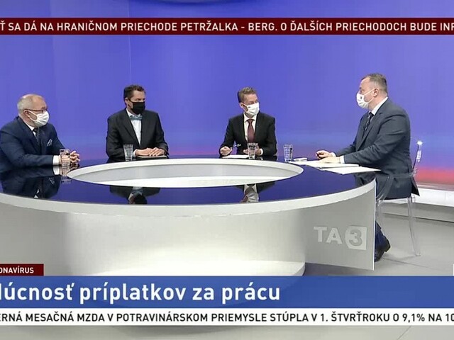 O príplatkoch by sme mali viesť diskusiu, povedal v TA3 minister