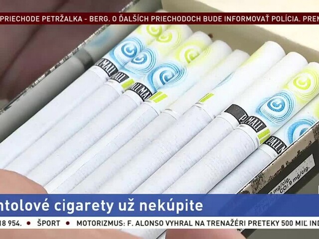 Mentolové cigarety končia, EÚ zakázala ich predaj
