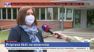 Riaditeľka ZŠ H. Babušíková o príprave škôl na otvorenie