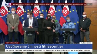 TB I. Matoviča po stretnutí so zástupcami fitnescentier