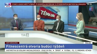 Ako funguje domáca karanténa / Fitnescentrá otvoria budúci týždeň / Prísnejšie podmienky protestov