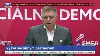 TB R. Fica o sociálnych opatreniach aj o konkurencii v Smere-SD