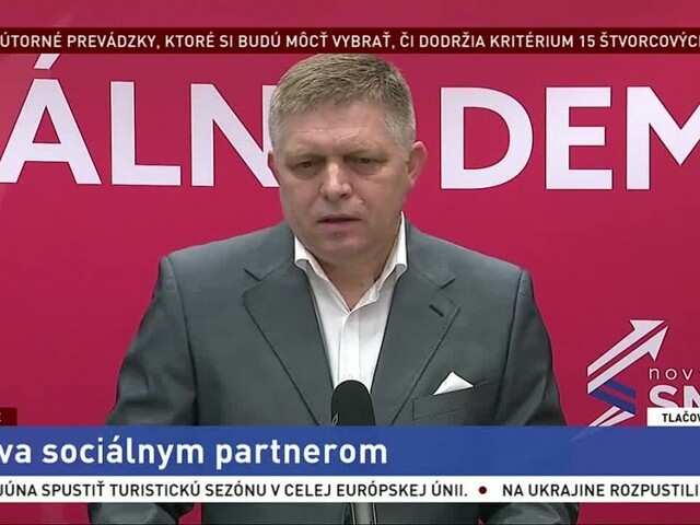 TB R. Fica o sociálnych opatreniach aj o konkurencii v Smere-SD