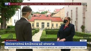 Riaditeľka Univerzitnej knižnice S. Stasselová o otvorení pre verejnosť