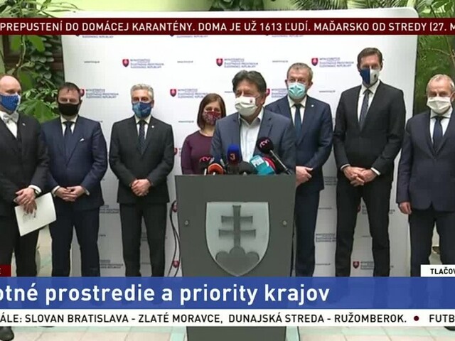 TB J. Budaja o prioritách krajov v súvislosti s ochranou životného prostredia
