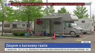 Záujem o karavany rastie / Plávajúci dom na trojkolke