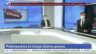 HOSŤ V ŠTÚDIU: Prezident ZPS J. Solík o štátnej pomoci podnikateľom