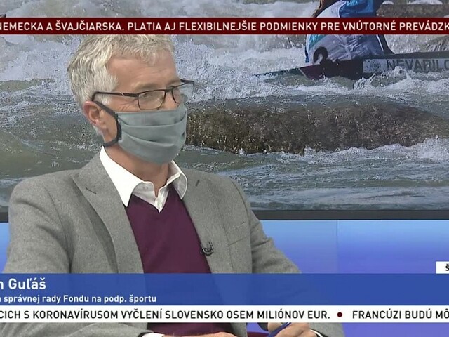 ŠTÚDIO TA3: D. Guľáš o rozvoji športovej infraštruktúry