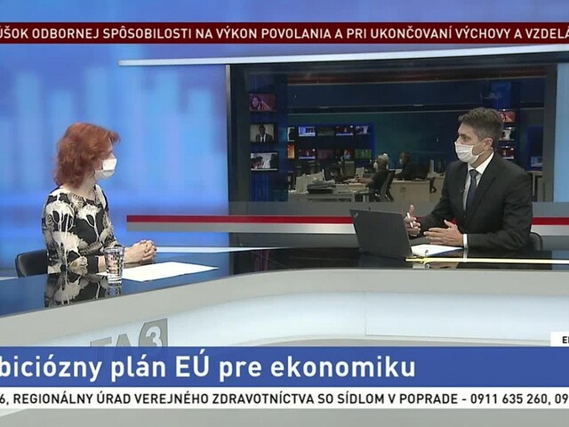 HOSŤ V ŠTÚDIU: L. Vašáková o pláne EÚ pre ekonomiku