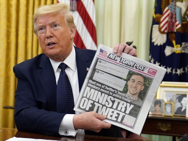 Trump útočí na sociálne siete. Ohrozuje slobodu internetu, tvrdia