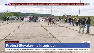 Slováci pracujúci v zahraničí sú nespokojní, protestovali na hraniciach