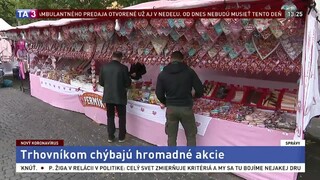 Trhovníci nemajú kde predávať, mestám sa podujatia neoplatia