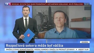 HOSŤ V ŠTÚDIU: Analytik R. Ďurana o rozpočtovej sekere