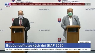 TB ministra obrany J. Naďa o budúcnosti leteckých dní na Sliači