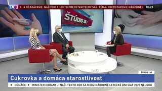 ŠTÚDIO TA3: J. Ročiaková a V. Uličiansky o diabetikoch v čase pandémie