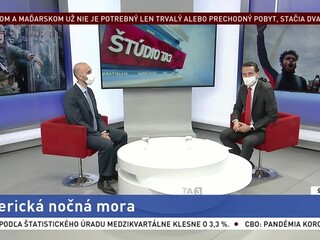 ŠTÚDIO TA3: Politológ G. Futó o občianskych nepokojoch v USA