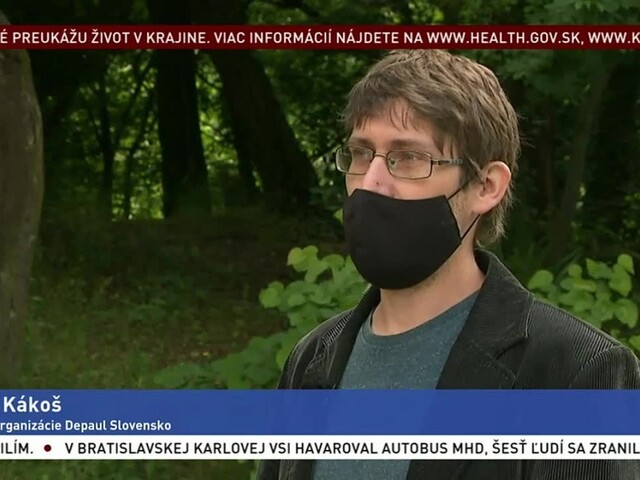 Riaditeľ Depaul Slovensko J. Kákoš o podpore bezdomovcov