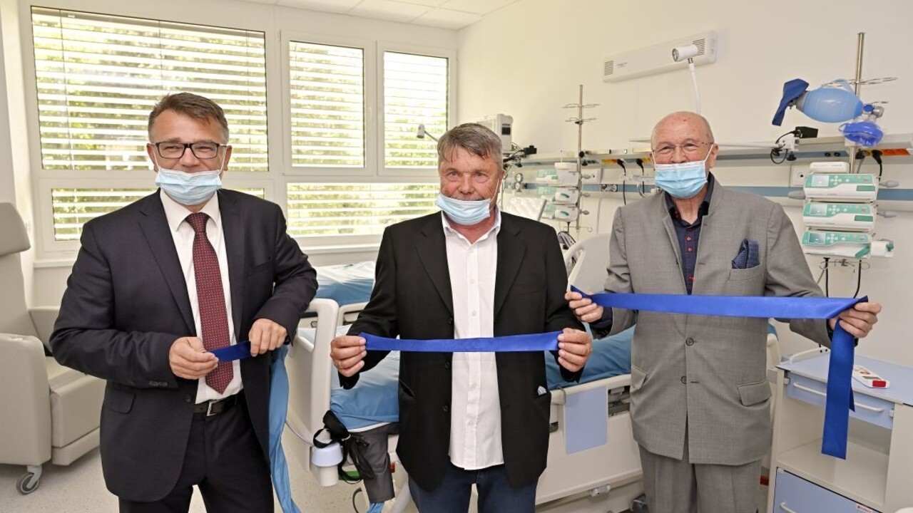Ružinovská poliklinika otvorila unikátne oddelenie chronickej respiračnej a intenzívnej starostlivosti