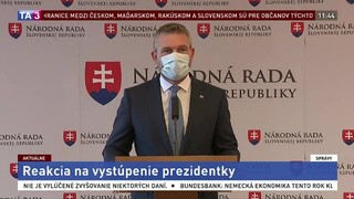 TB P. Pellegriniho k vystúpeniu prezidentky Z. Čaputovej v parlamente