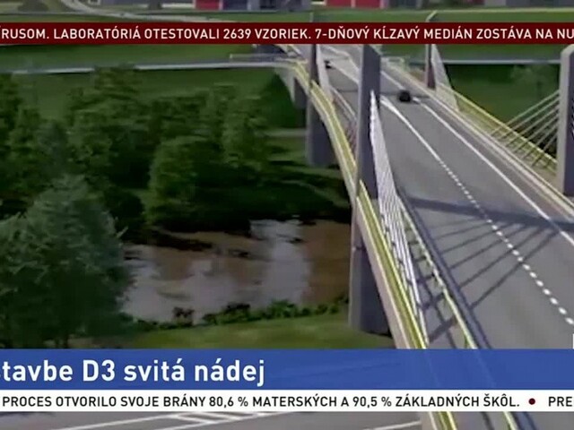 Ľuďom svitla nádej. Dokončenie D3 je prioritou, tvrdí minister dopravy