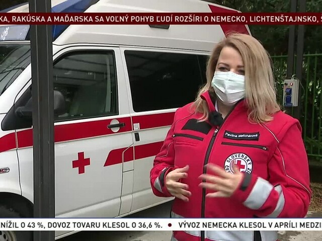 Minúty pre hrdinov: riaditeľka pobočky Červeného kríža Pavlína Melichárová