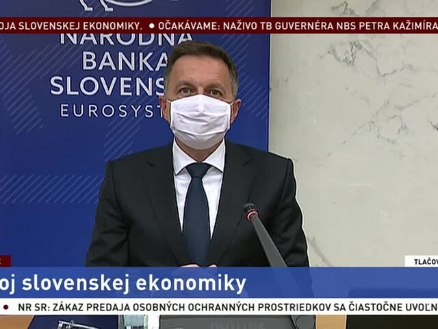 TB guvernéra NBS P. Kažimíra o vývoji slovenskej ekonomiky