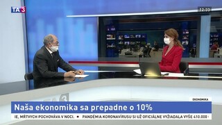 HOSŤ V ŠTÚDIU: Ekonóm SAV V. Páleník o prepade našej ekonomiky