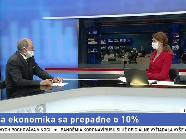 HOSŤ V ŠTÚDIU: Ekonóm SAV V. Páleník o prepade našej ekonomiky