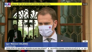 Vyjadrenie premiéra I. Matoviča k tragickej udalosti vo Vrútkach