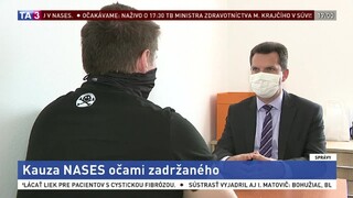 Zadržaný z kauzy NASES odmieta vinu, TA3 poskytol rozhovor
