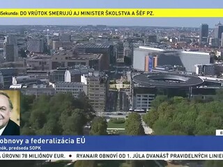 Predseda SOPK P. Mihók o fonde obnovy a federalizácie EÚ