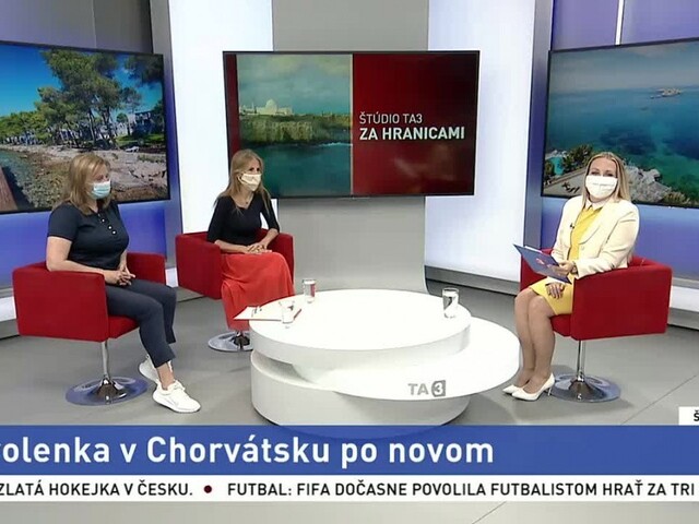 ŠTÚDIO TA3 Za hranicami: N. Fedorová a J. Domič o Chorvátsku