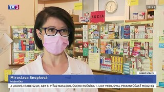 Minúty pre hrdinov: lekárnička Miroslava Snopková