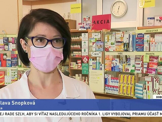 Minúty pre hrdinov: lekárnička Miroslava Snopková