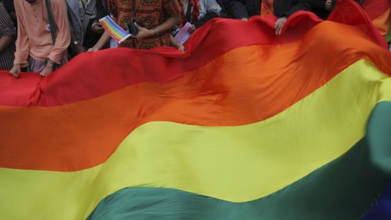 Dúhovú vlajku mal aj prezident. Viedeň podporila sexuálne menšiny