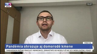 ŠTÚDIO TA3: Sprievodca O. Bahník o hrozbe pre domorodé kmene