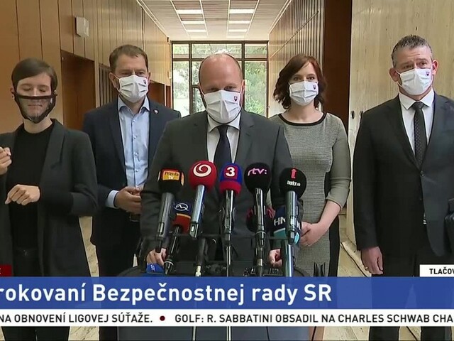 TB I. Matoviča po rokovaní Bezpečnostnej rady aj o zásahoch polície