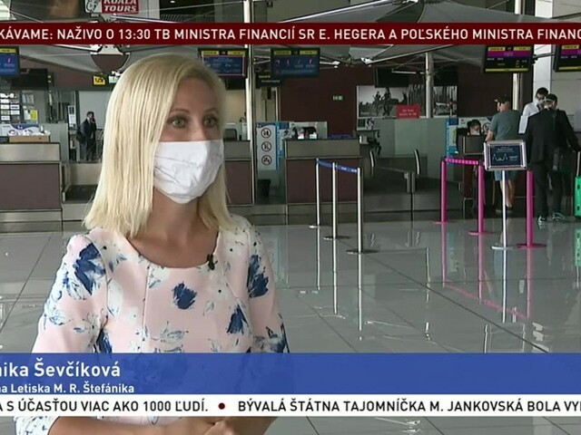 Hovorkyňa bratislavského letiska V. Ševčíková o obnovení prevádzky
