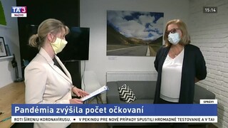 Epidemiologička Z. Krištúfková o stúpajúcej vakcinácii u detí