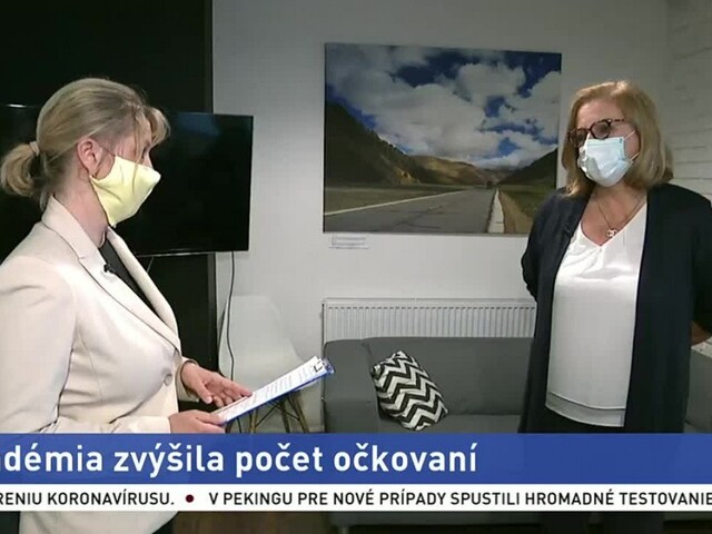 Epidemiologička Z. Krištúfková o stúpajúcej vakcinácii u detí