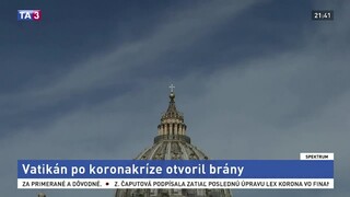 Vatikán po koronakríze otvoril brány/ Rúška ako svedectvo doby