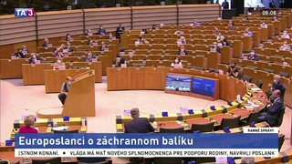 V EP budú rokovať o záchrannom balíku i budúcom rozpočte
